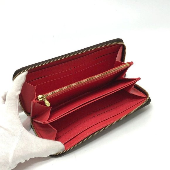 Authentic LOUIS VUITTON M61364 Monogram zippywallet totem Long Wallet MonogramCa - Picture 11 of 16